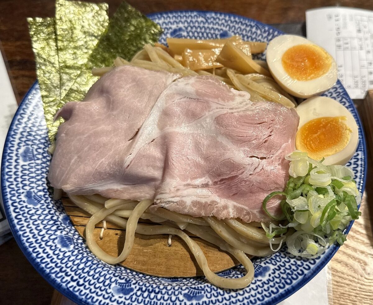 つけ麺ささ木みよし店(愛知県みよし市)濃厚つけ麺スペシャル。2025年10 